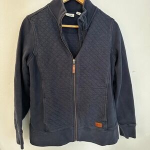 L.L. Bean Navy Blue Zip Up Sweatshirt